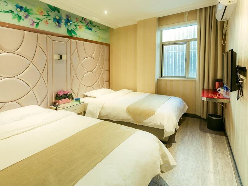 Greentree Alliance Shanghai Minhang District Hongqiao Hub Huanghua Road Hotel Экстерьер фото